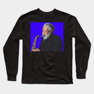 Sonny Rollins With Color Background Long Sleeve T-Shirt